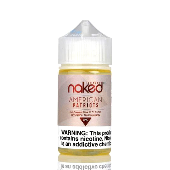 American Patriota E-Juice Naked 100