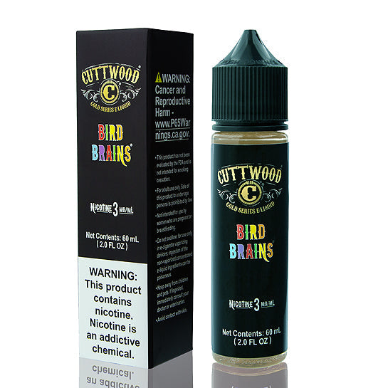 Bird Brains Vape Juice Cuttwood