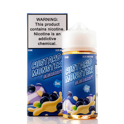 Blueberry - Custard Monster E-Juice (100 ml)