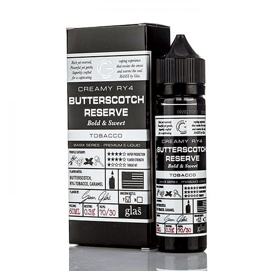 Glas Basix Butterscotch Reserve E-Juice