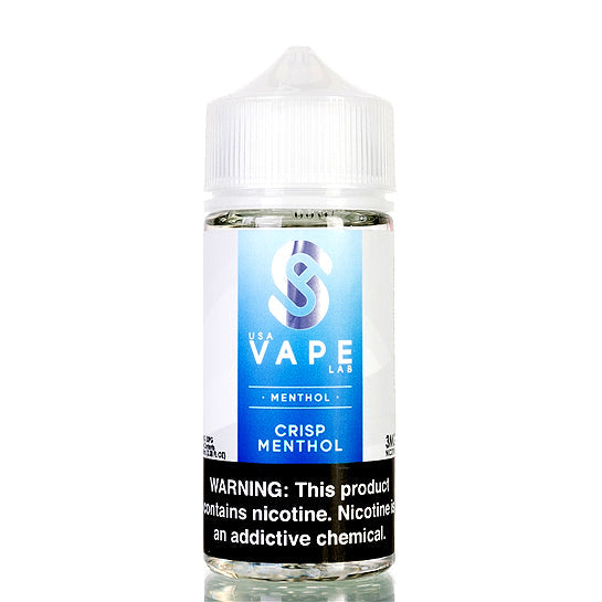 Crisp Menthol USA Vape Lab E-Juice