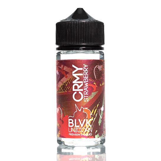 Crmy Strawberry E-Juice BLVK Unicorn