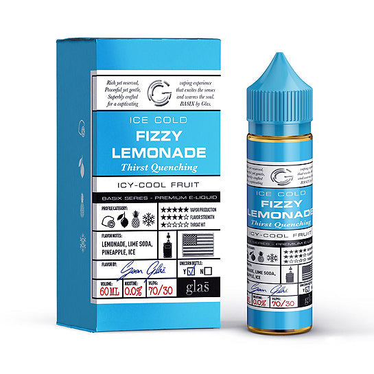 Fizzy Lemonade E-Juice Glas Basix