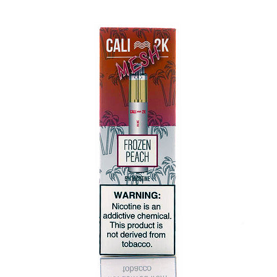 Frozen Peach Cali Bar 2K Disposable Vape Pen