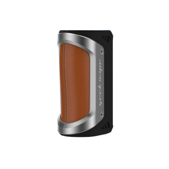 Geek Vape Aegis TC Box Mod - silver w/ brown