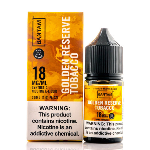 Golden Reserve Tobacco Salt - Bantam E-Juice