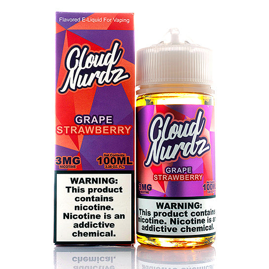 Grape Strawberry Cloud Nurdz Vape Juice