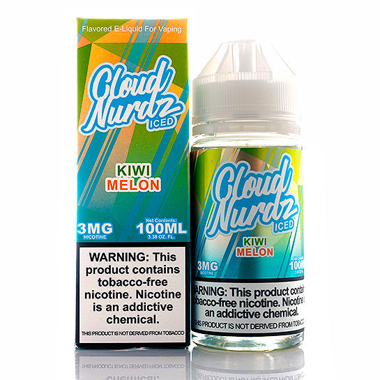 Kiwi Melon Iced Cloud Nurdz Vape Juice