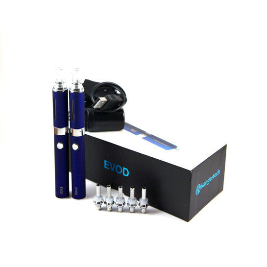 blue evod starter kit by kangertech