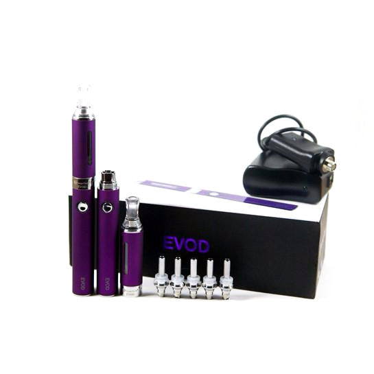 kanger evod ecig starter kit purple