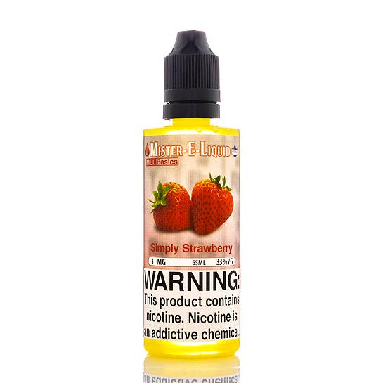 Mister E-Liquid Simply Strawberry