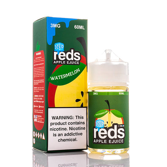 Reds Watermelon Iced E-Juice by 7 Daze (60ml)