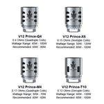 Smok TFV12 prince replacement coils