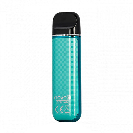 Smok Novo 3 Pod System Starter Kit Tiffany Blue Carbon Fiber