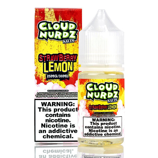 Strawberry Lemon Salt Cloud Nurdz E-Juice