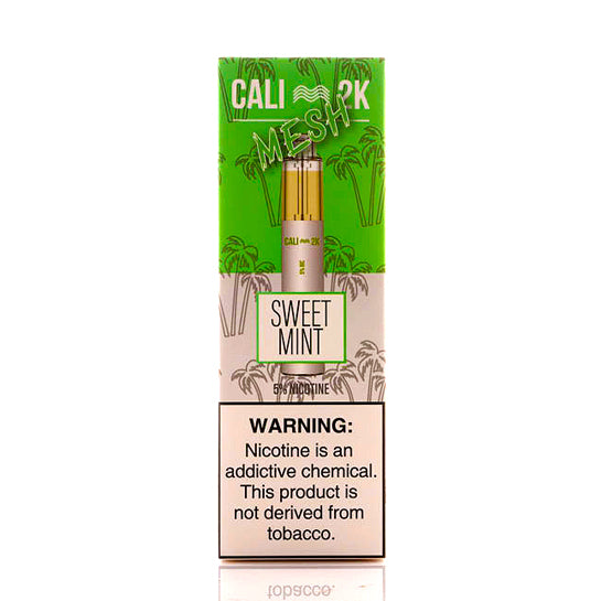 Sweet Mint Cali Bar 2K Disposable Vape Pen