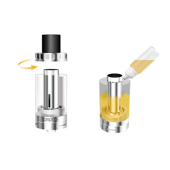 aspire cleito top fill sub ohm tank