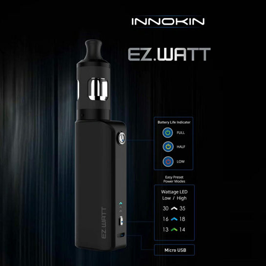 Innokin EZ.watt settings