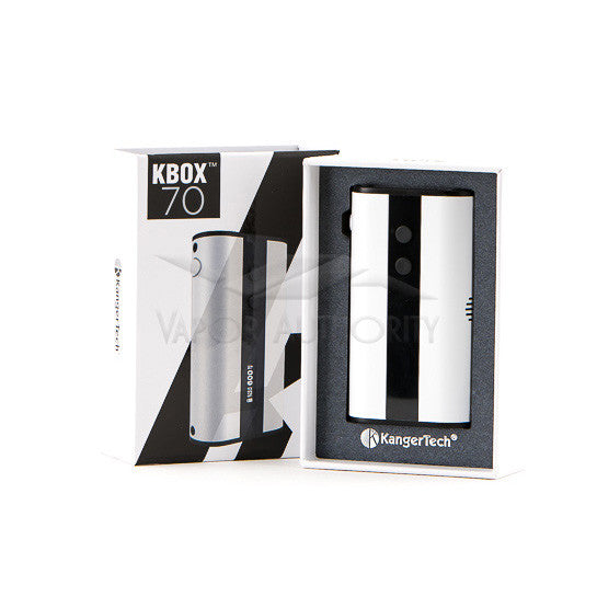 White Kangertech kbox 70w tc 4000mah mod