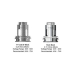 Smok TF coils (BF-Mesh, Stick Mesh)