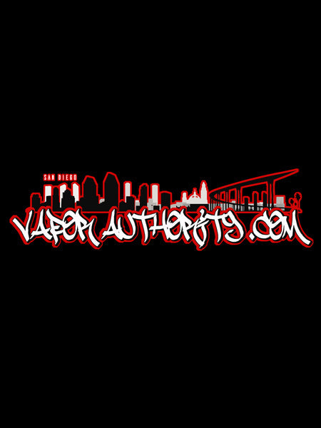 vapor authority t-shirt san diego, ca version